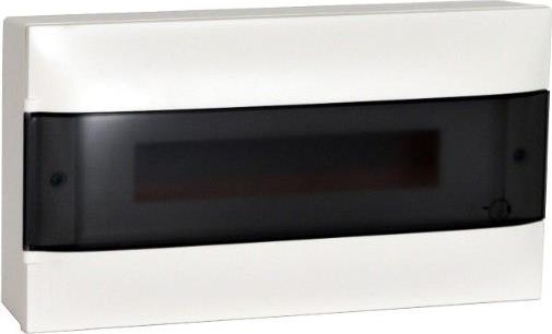 Табло за ОТКРИТ монтаж 18 мод. Practibox S с прозрачна врата и Н и РЕ клеми Legrand