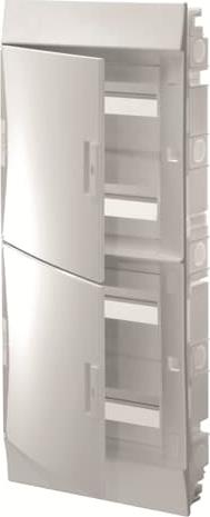 Табло за скрит монтаж  4х12мод. Mistral41F с бяла НЕ прозрачна врата и Н и РЕ клеми ABB