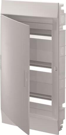 Табло за скрит монтаж  3х12мод. Mistral41F с бяла НЕ прозрачна врата и Н и РЕ клеми ABB