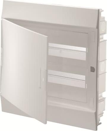 Табло за скрит монтаж  2х12мод. Mistral41F с бяла НЕ прозрачна врата и Н и РЕ клеми ABB