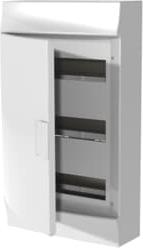 Табло за открит монтаж 3x12мод. Mistral41W с бяла НЕ прозрачна врата и Н и РЕ клеми ABB