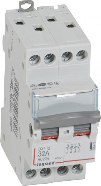 Товаров прекъсвач /шалтер/ DX3-IS 32A 4P 2 мод. Legrand