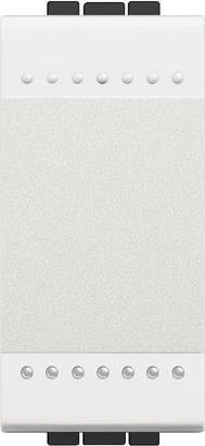 Лицев панел за ключ 1 мод. цвят бял LL Bticino 