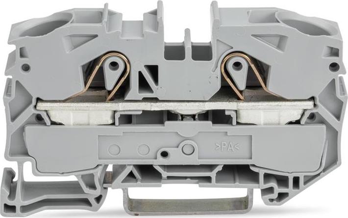 Редова клема СИВА 16мм2 БЕЗВИНТОВА серия TOPJOB® S Wago