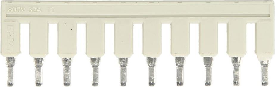 Гребен 10 пина за редова клема 4мм2 за серия TOPJOB® S Wago