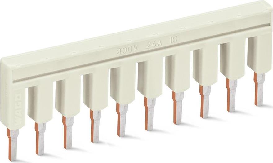 Гребен 10 пина за редова клема 2.5мм2 за серия TOPJOB® S Wago