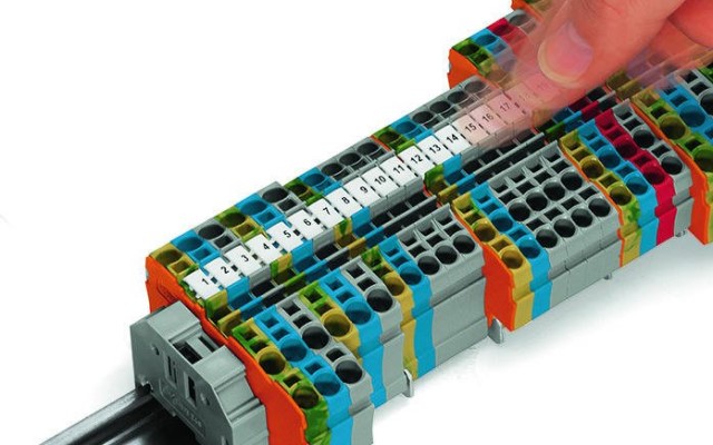 Редови клеми WAGO