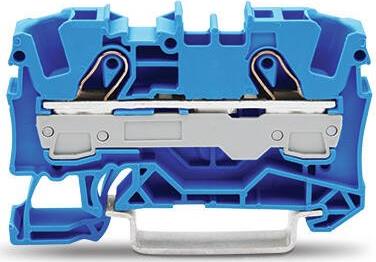 Редова клема СИНЯ 6мм2 БЕЗВИНТОВА серия TOPJOB® S Wago