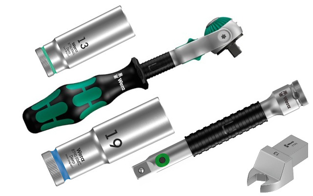 Тресчотки Zyklop Wera