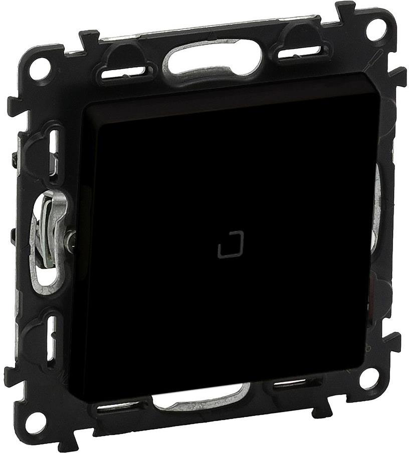 Девиаторен ключ с подсветка LED 0.15мА цвят черен Valena Life Legrand