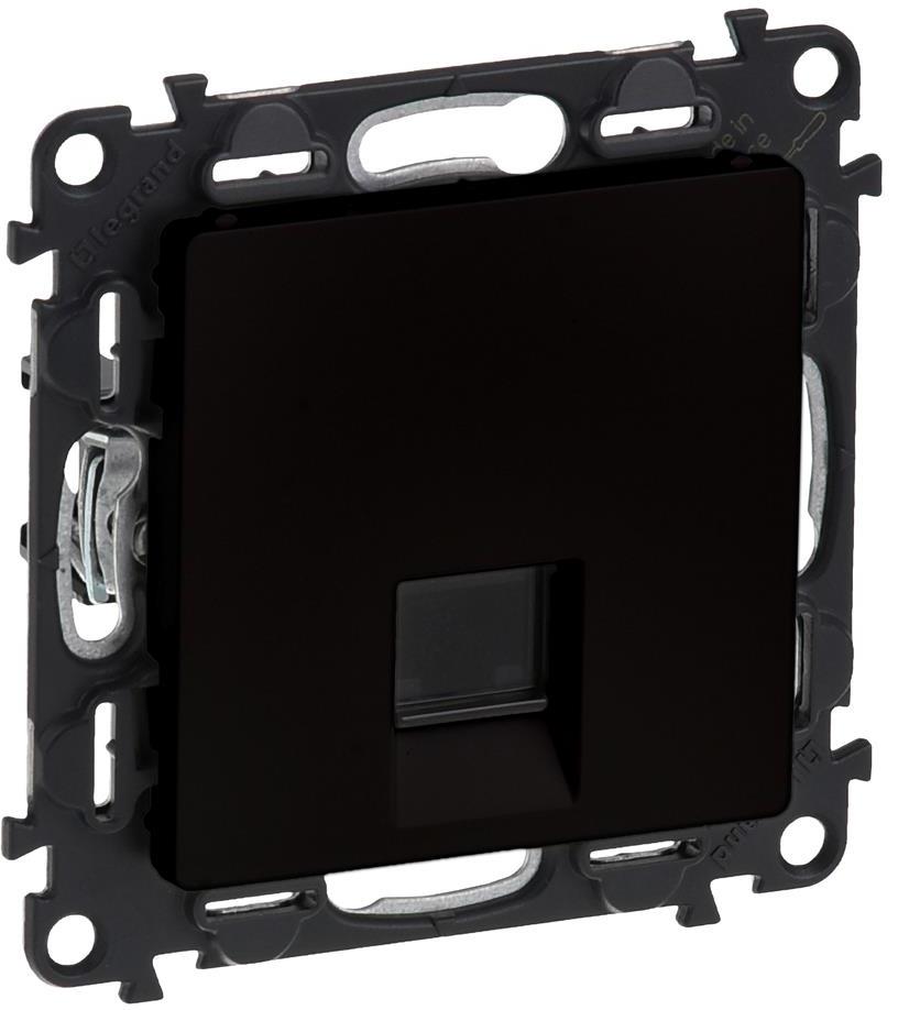 Розетка RJ45 cat.6A STP цвят черен Valena Life Legrand