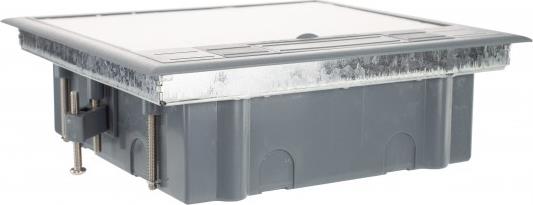 Подова кутия 12 модула ECOBOX с капак за хоризонтален монтаж на механизми Legrand