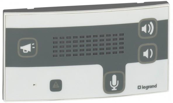 Панел за гласова комуникация за сестринска инс-я антибактериална 4 мод. Mosaic Legrand