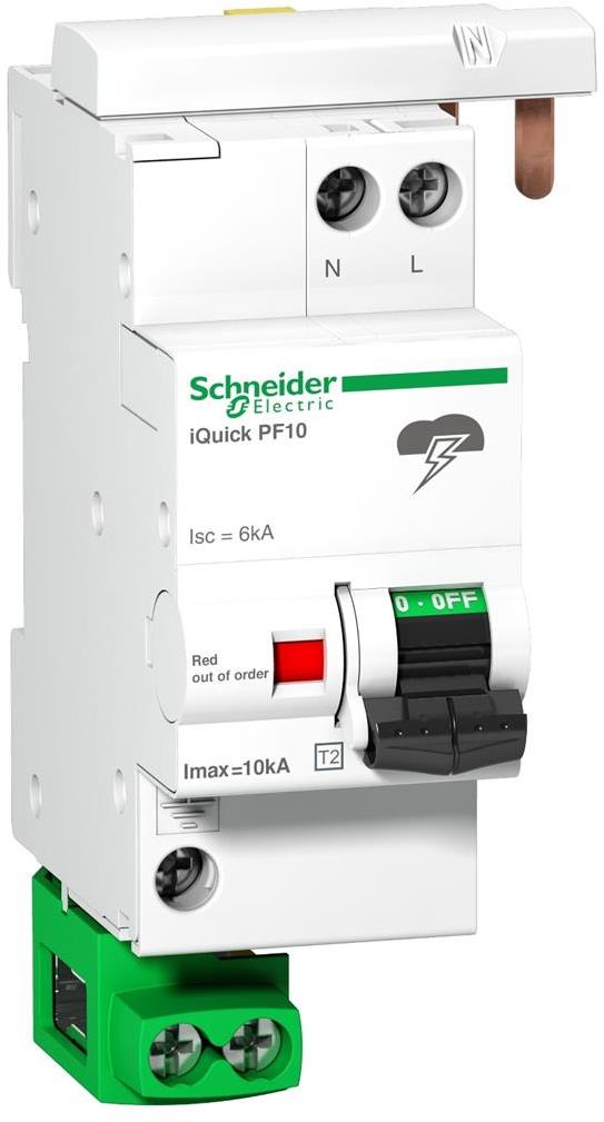 Катоден отводител тип 2 Acti 9 iQuick PF 10kA 275V 1P+N SE