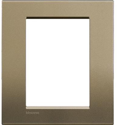 Рамка 3+3 мод. метална правоъгълна Square LL Bticino 