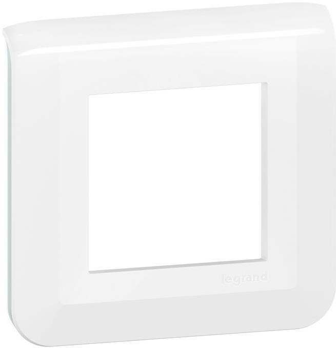 Лицева рамка 2 мод. цвят бял Mosaic NEW Legrand