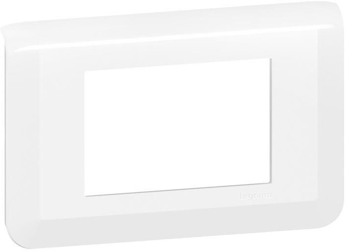 Лицева рамка 3 мод. цвят бял Mosaic NEW Legrand