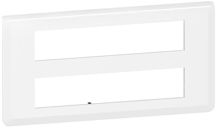 Лицева рамка 2х10 мод. цвят бял Mosaic NEW Legrand