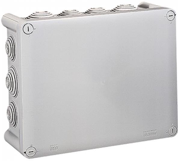Разклонителна кутия открит монтаж 220x170x86мм IP55 цвят Сив Plexo Legrand