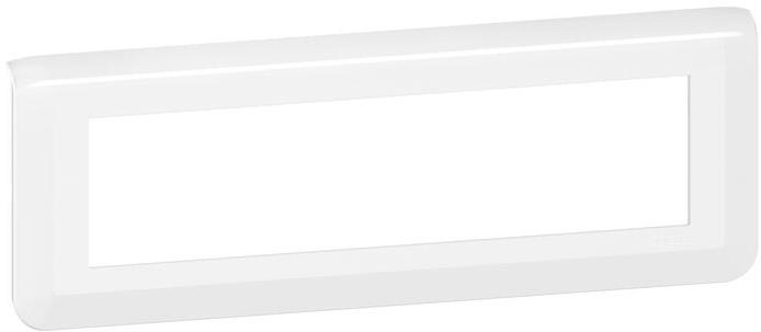 Лицева рамка 8 мод. цвят бял Mosaic NEW Legrand