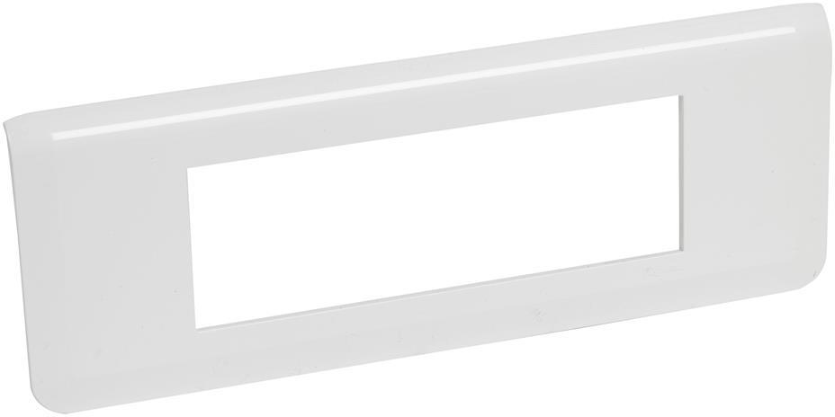 Лицева рамка 6 мод. цвят бял Mosaic NEW Legrand