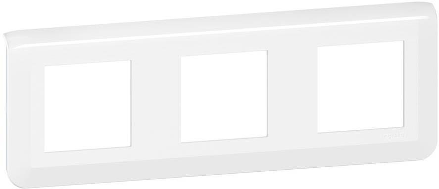 Лицева рамка 3х2 мод. цвят бял Mosaic NEW Legrand