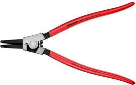 Зегер клещи, Ø85-140мм, червена ръкохватка 320мм, с отваряща пружина, Knipex