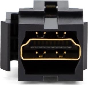 Конектор HDMI 2.0 (вход-изход), цвят Черен, Bachmann