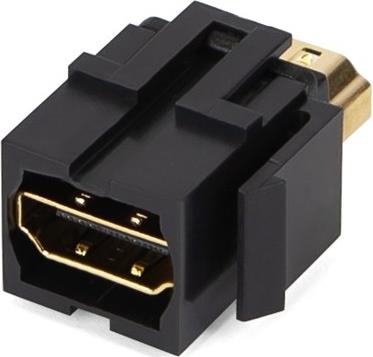 Конектор HDMI 2.0 (вход-изход), цвят Черен, Bachmann