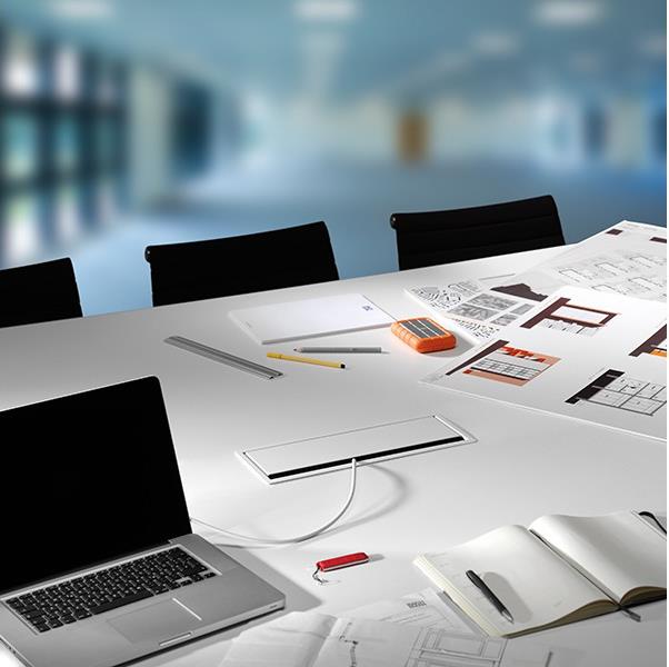 Метален капак CONI COVER 3M, цвят Бял, Bachmann