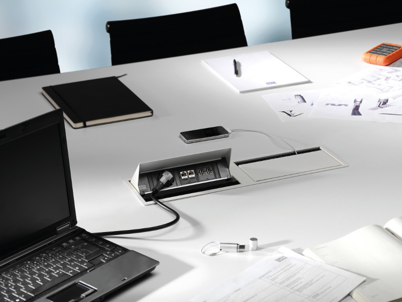 Метален капак CONI DUO 2x3M, цвят Бял, Bachmann