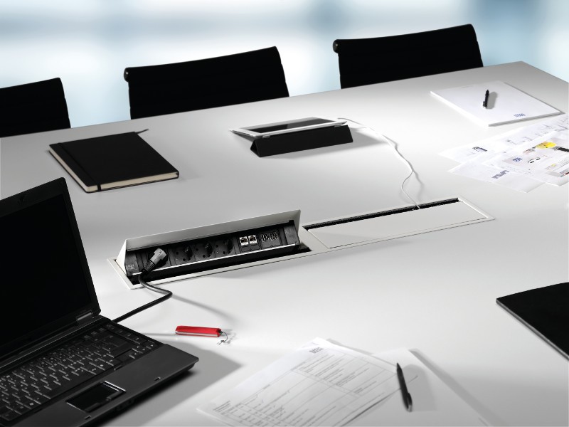 Метален капак CONI DUO 2x6M, цвят Бял, Bachmann