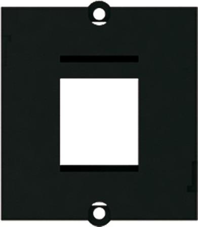 Модул CM за 1х Keystone, цвят Черен, Bachmann