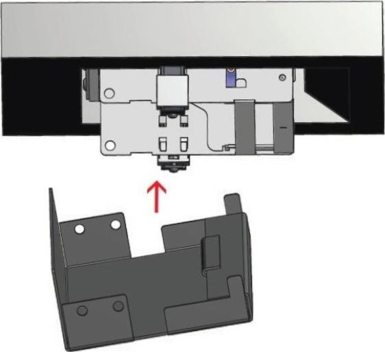 Основа за кабели към метален капак CONI 6M, цвят Черен, Bachmann