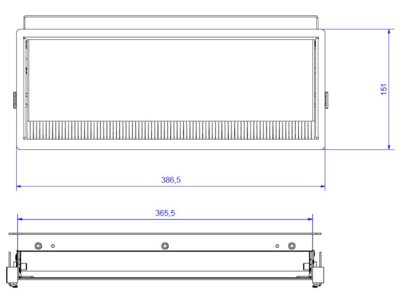 Метален капак CONI 6M, цвят Инокс, Bachmann