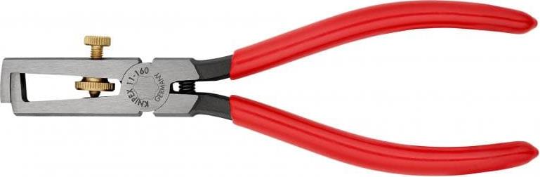 Клещи заголващи универсални, жило Ø5-10мм, червена ръкохватка 160мм, с отваряща пружина, Knipex