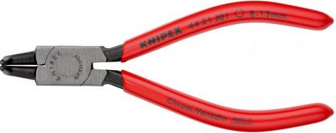 Зегер клещи под ъгъл 90°, Ø8-13мм, червена ръкохватка 130мм, Knipex