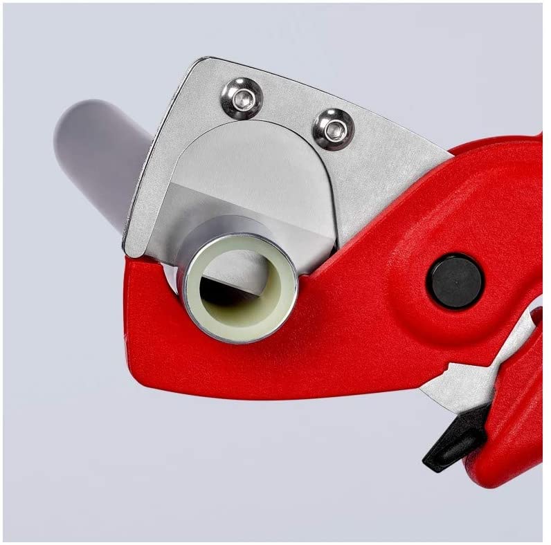 Ножици за рязане на тръби, хромирани, Ø12-25мм, синьо-червена ръкохватка 185мм, Knipex