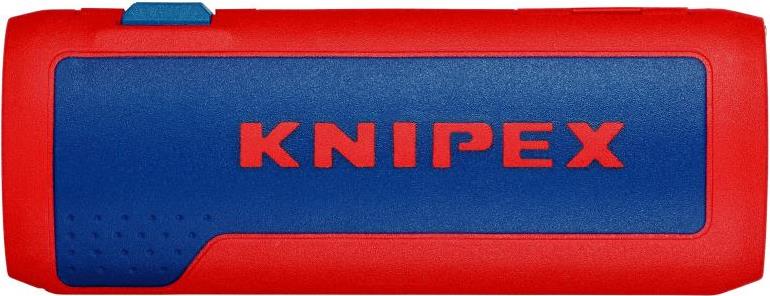 Инструмент за рязане на гофрирана тръба TwistCut, Ø13-32мм, синьо-червена ръкохватка 100мм, Knipex