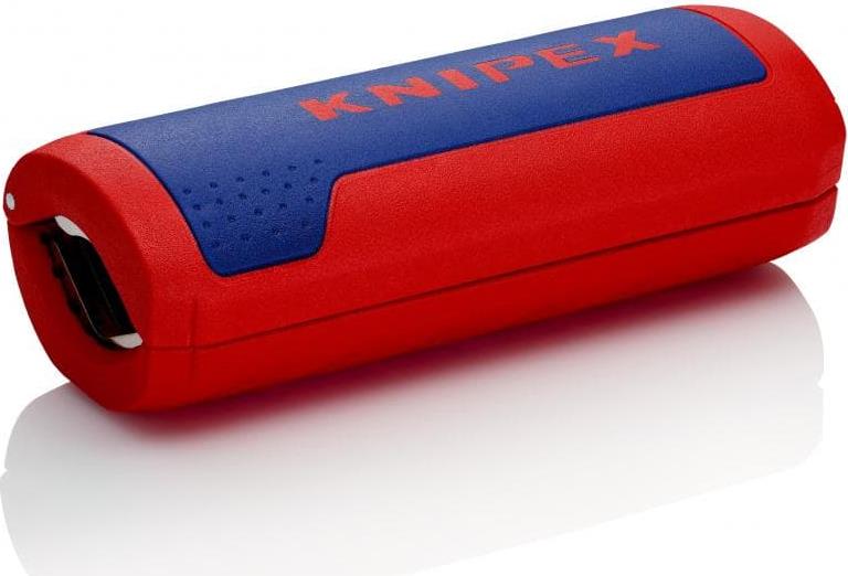 Инструмент за рязане на гофрирана тръба TwistCut, Ø13-32мм, синьо-червена ръкохватка 100мм, Knipex