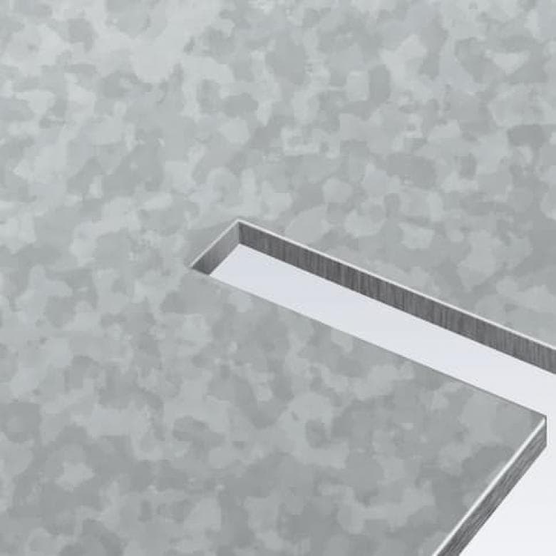 Ножици за ламарина, никелирани, синьо-червена ръкохватка 280мм, с фиксатор, Knipex