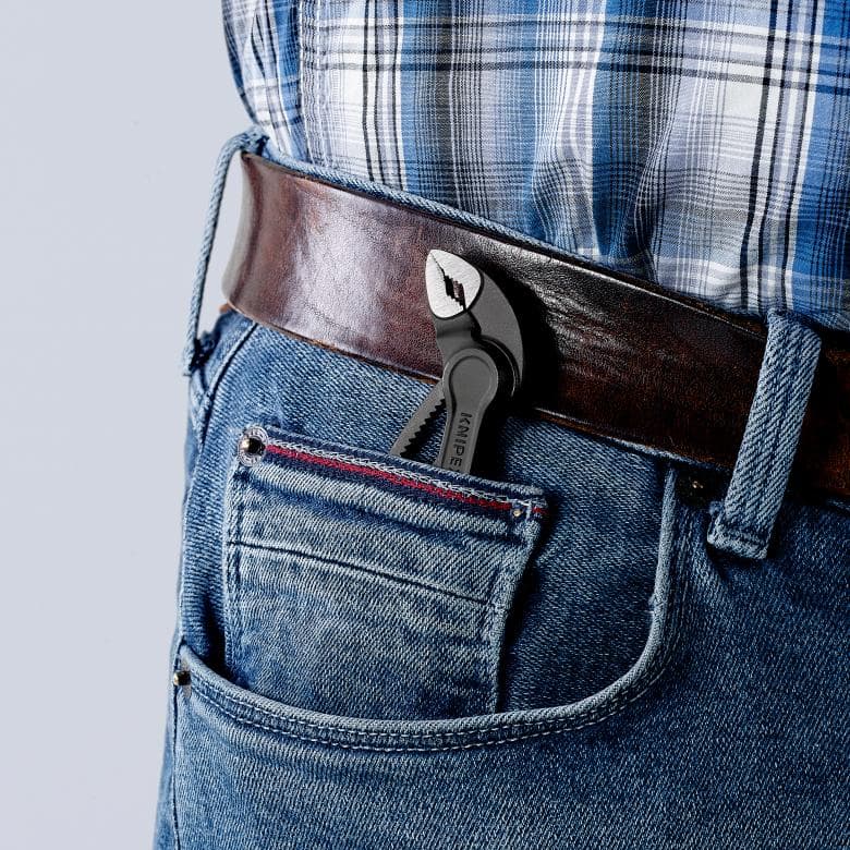 Клещи раздвижени Cobra, ръкохватка 100мм, Knipex