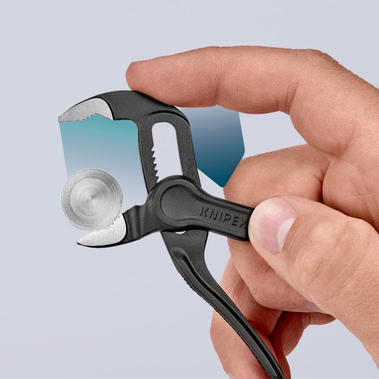 Клещи раздвижени Cobra, ръкохватка 100мм, Knipex