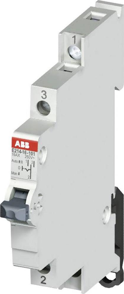 Ум шалтер I-0-II DIN монтаж Е214 16A 1P 230V 0.5 мод. ABB