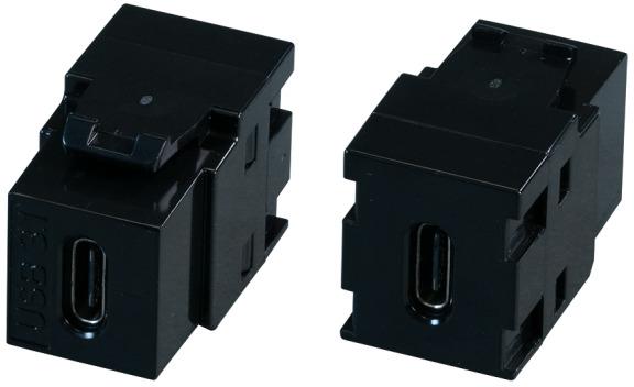 Конектор USB C 3.2 (вход-изход, за пренос на данни), цвят Черен