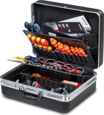 Куфар CLASSIC Deep Space, 40 джоба за инструменти, станд. закл., X-ABS антипл. м-л, Ш47хВ36хД21см PARAT