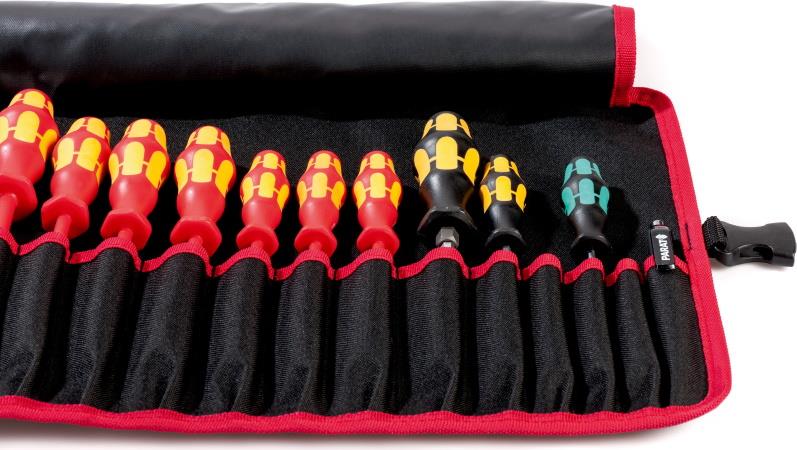 Калъф с пластмасова закопчалка BASIC Roll-Up Case 20 Ш74x33x0,5см синтетичен текстил 20 джоба PARAT