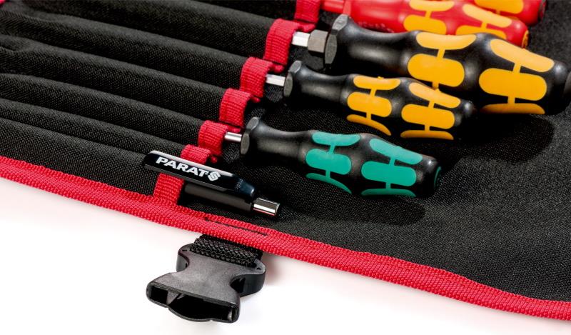 Калъф с пластмасова закопчалка BASIC Roll-Up Case 20 Ш74x33x0,5см синтетичен текстил 20 джоба PARAT