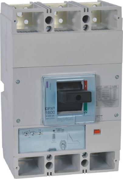 Автомат DPX3 1600 електронна защита S1 3P 1250A 50кA регулируем (In x 0.4...1) Legrand