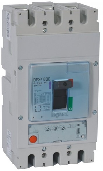 Автомат DPX3 630 електронна защита S1 3P 400A 50кA регулируем (In x 0.4...1) Legrand